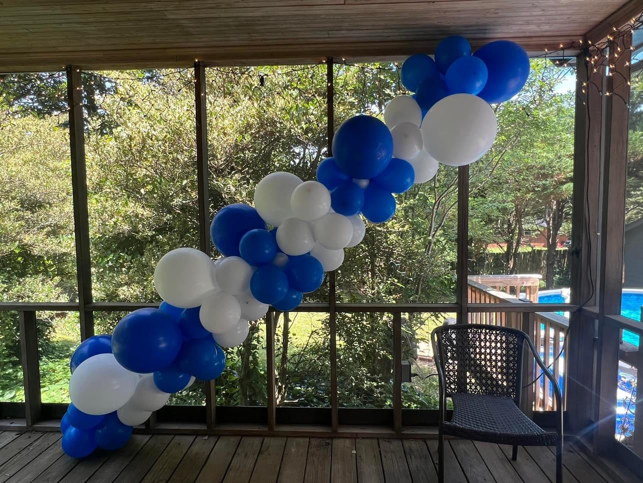 2 Color Standard Balloon Garland