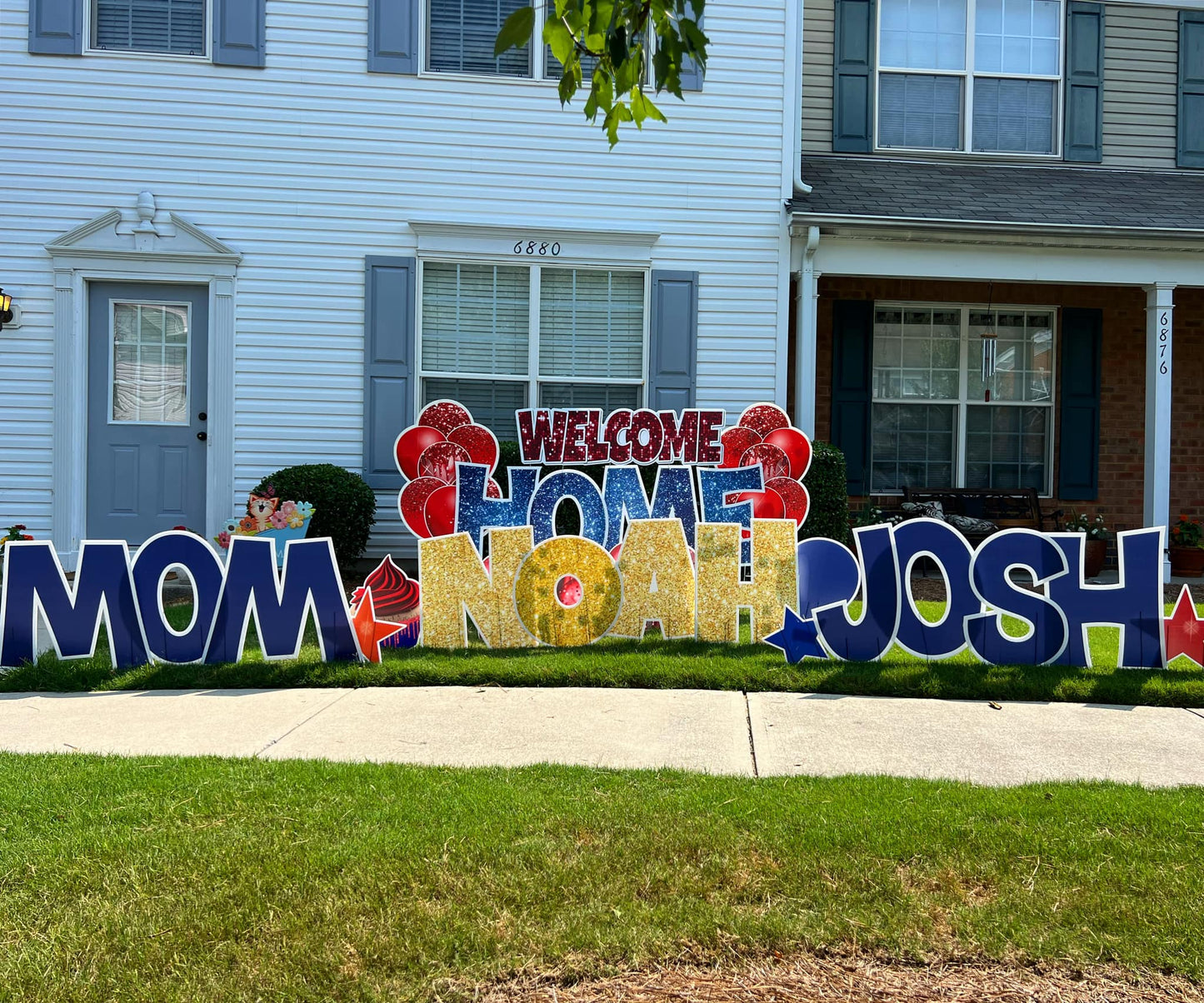 Welcome Home Yard Sign Rental