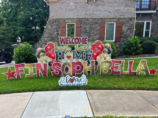 Welcome Home Yard Sign Rental