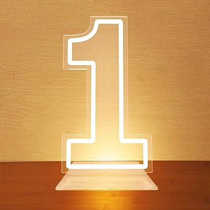 Number 1 Neon