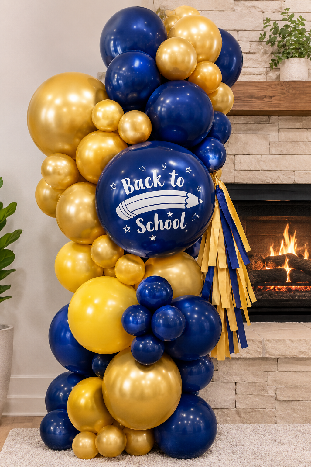 Back to School 6 Ft. Custom Column