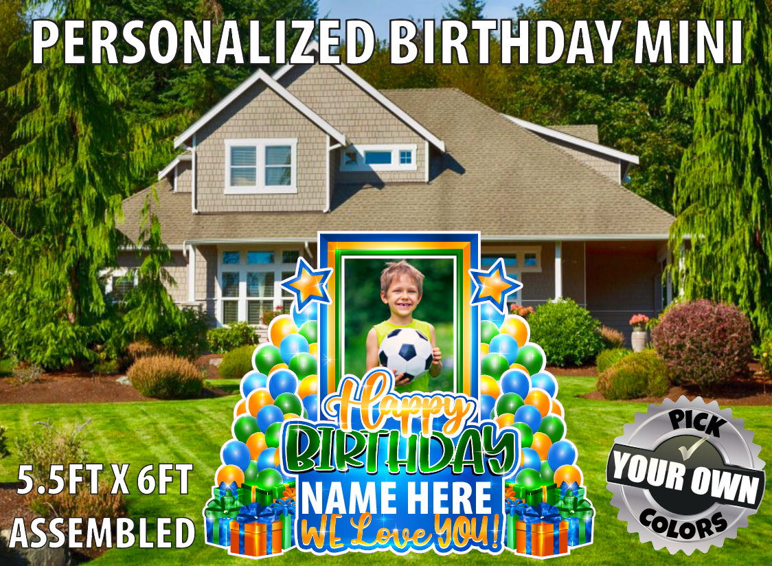 Personalized Birthday Keepsake Sign