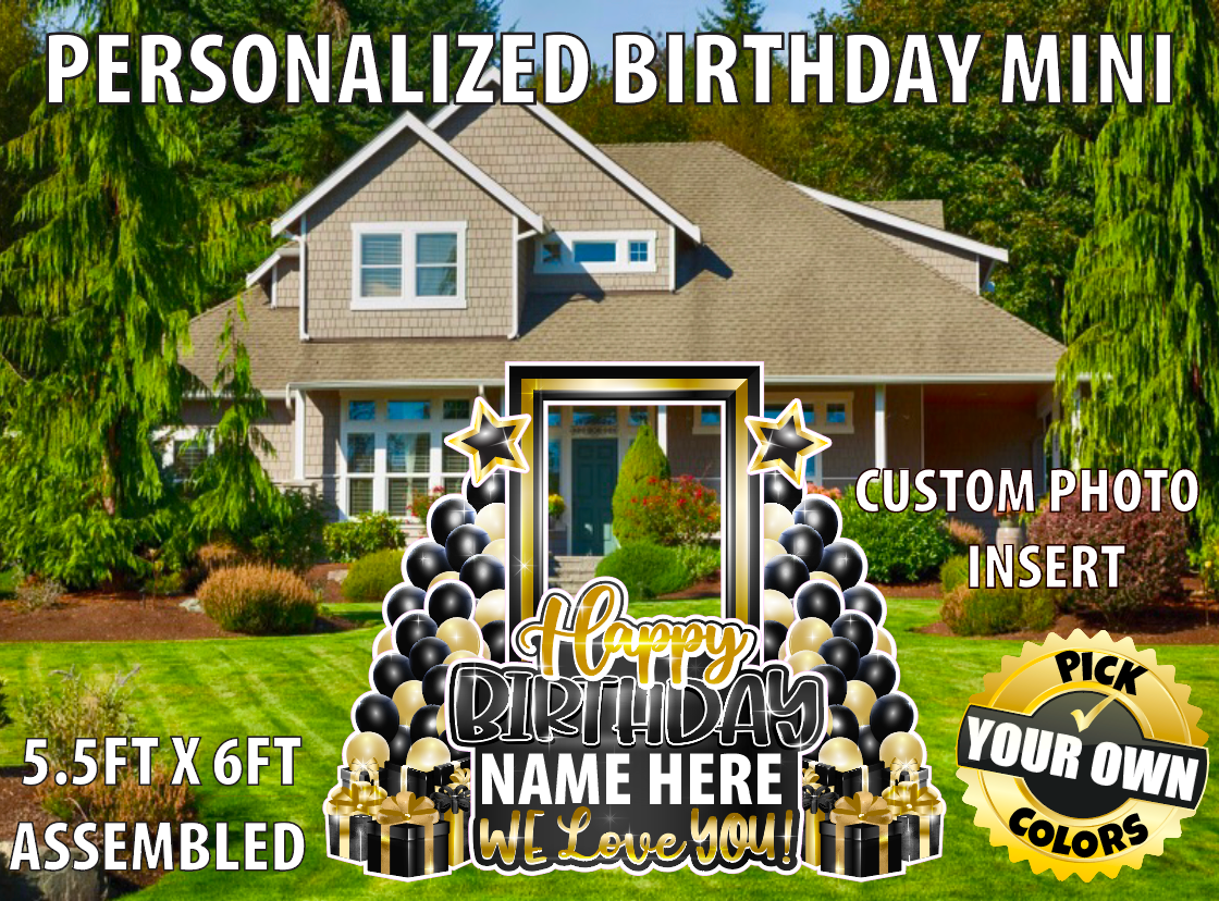 Personalized Birthday Keepsake Sign