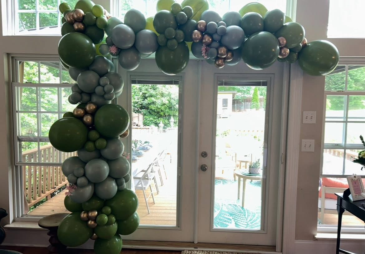 Organic Balloon Garland by the Foot