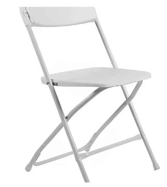 White Folding Chair - 24 Hour Rental