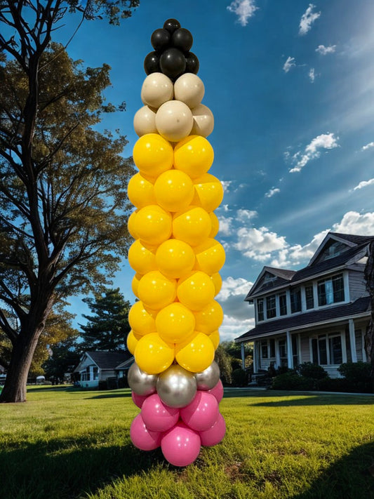 6 Ft. Pencil Balloon Column
