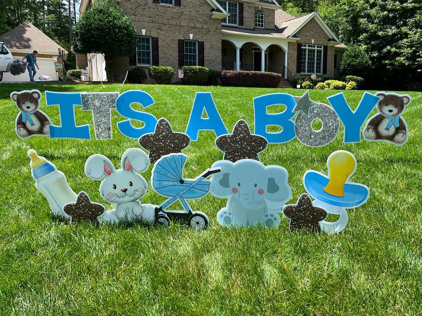 Yard Card newest Lawn Decor: Blue Boy It’s a boy RA129