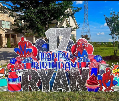 Say It Loud Birthday Yard Sign Rental