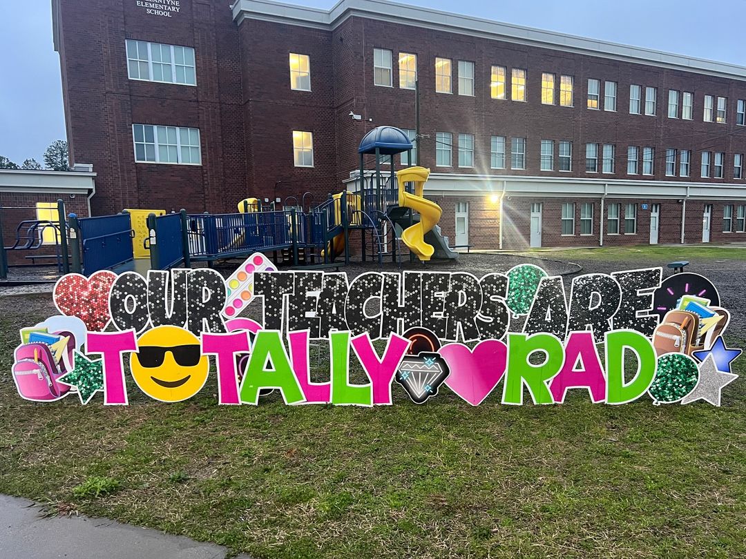 Teacher Appreciation Signs