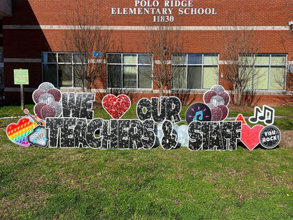 Teacher Appreciation Signs