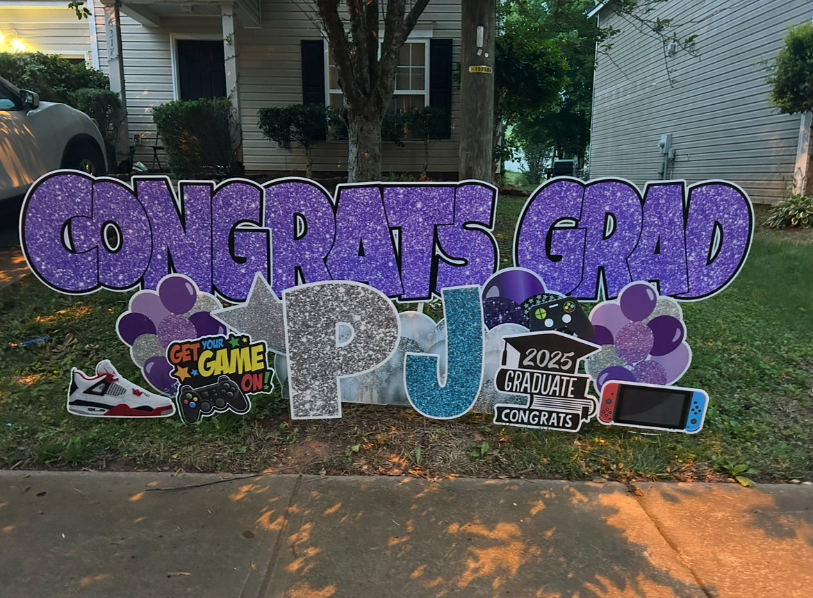 All Star Graduation Sign