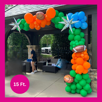 Organic Balloon Garland by the Foot
