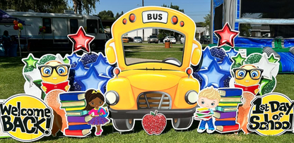 Back to School Photo Op Set Up